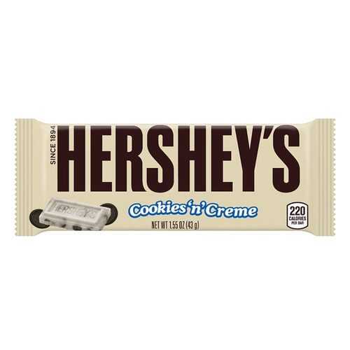 Шоколад Hershey`s cookies n creme bar 43 г в Глобус