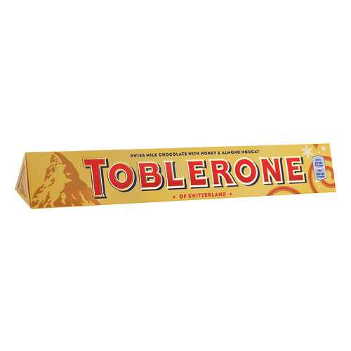 TOBLERONE шоколад молочный медово-миндальная нуга 200г в Глобус