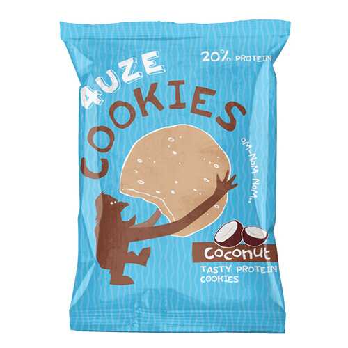 Печенье Fuze сookies вкус кокос 40 г в Глобус