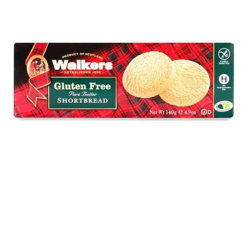 Печенье Walkers Круглое песочное без глютена 140 г Великобритания в Глобус