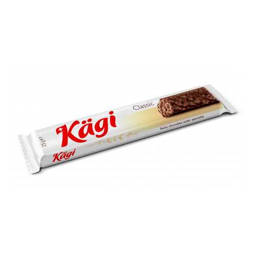 Вафли Kaegi Classic в молочном шоколаде 24*25 г в Глобус