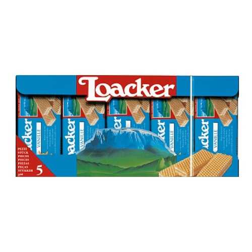 Вафли Loaker с ванильной начинкой 225 г в Глобус