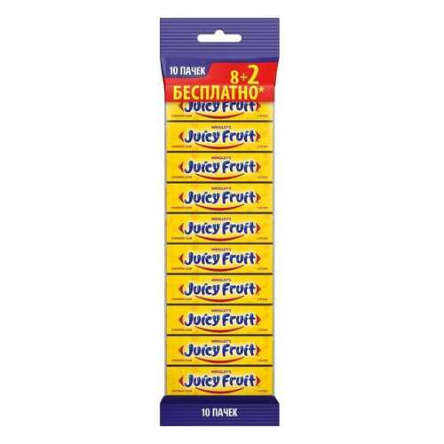 Жевательная резинка Juicy Fruit 13.2 г * 10 штук в Глобус