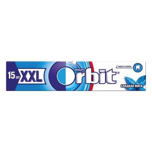 Жевательная резинка Orbit сладкая мята XXL 20 штук 20.4 г в Глобус