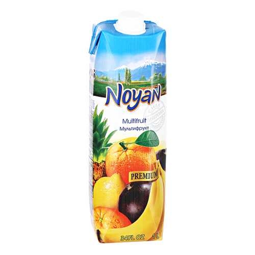 Мультифрукт нектар Noyan premium 1 л в Глобус
